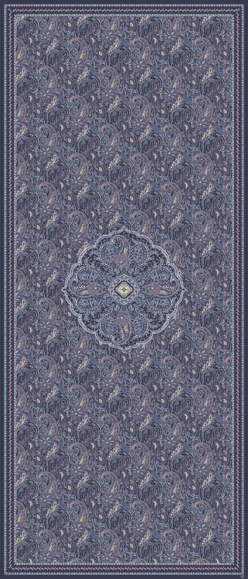 Luna Indigo Silk