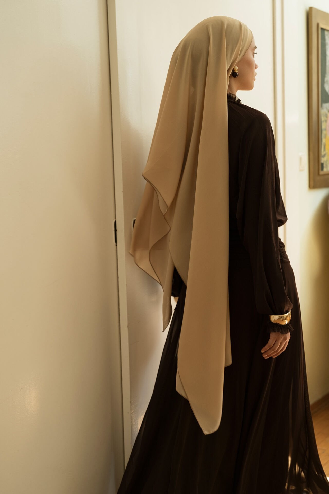 Light Beige Silk
