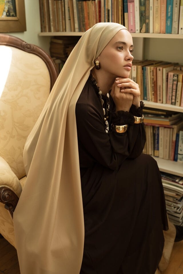 Light Beige Silk