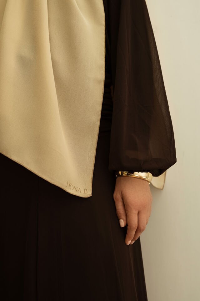 Light Beige Silk