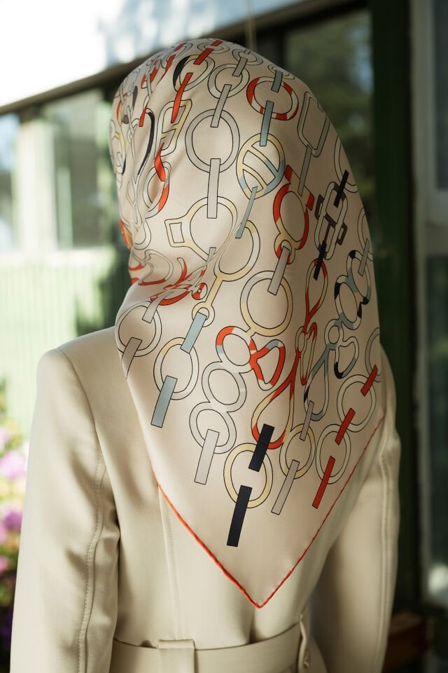 Harmony Orange Silk