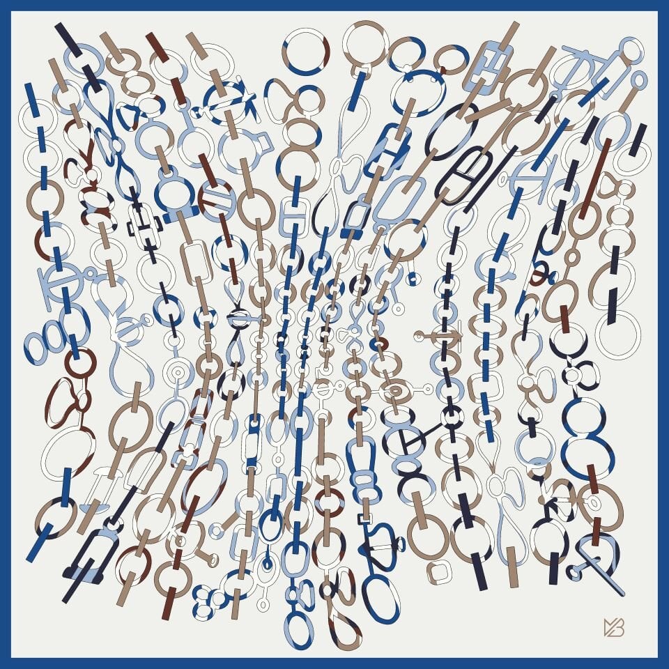 Harmony Blue Silk