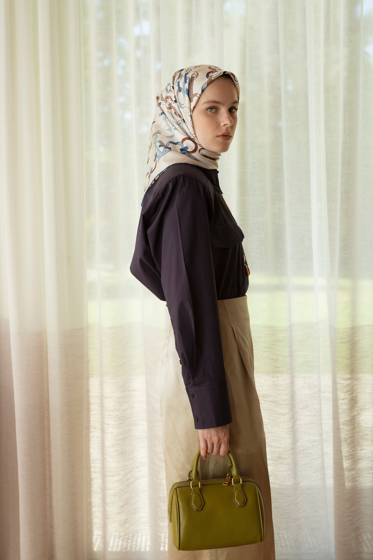 Harmony Blue Silk