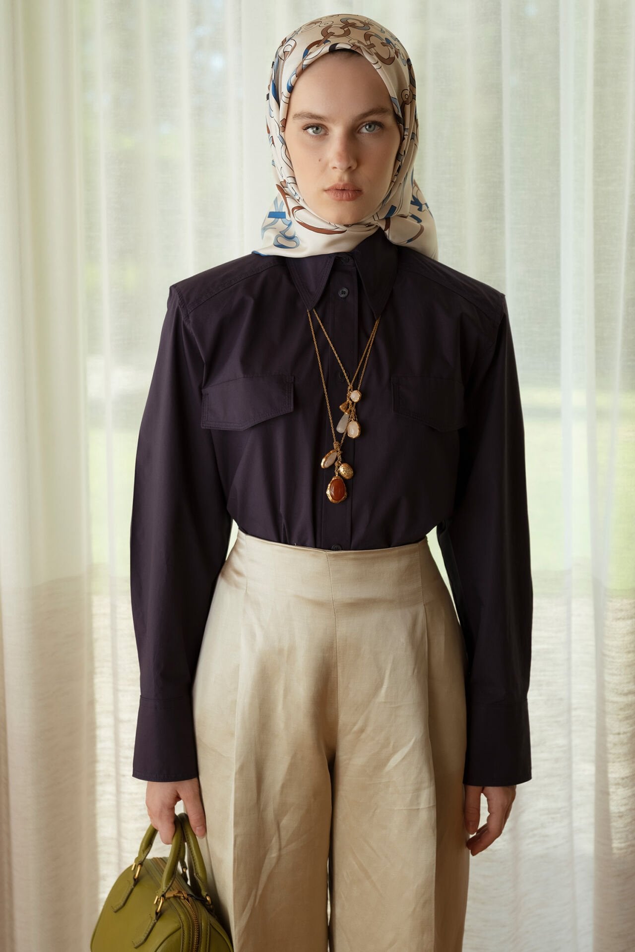 Harmony Blue Silk